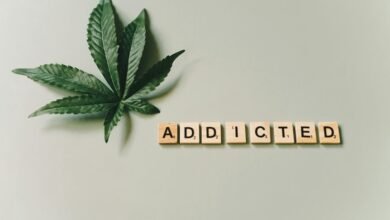 thc addiction potential comparison